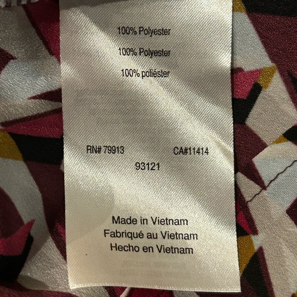 NWT Motherhood Maternity Abstract Geo Patterned - Picture 9 of 10